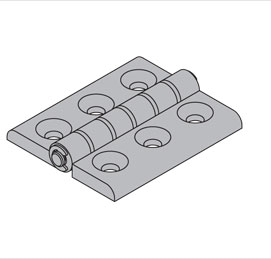 鋅合金合頁3D模型